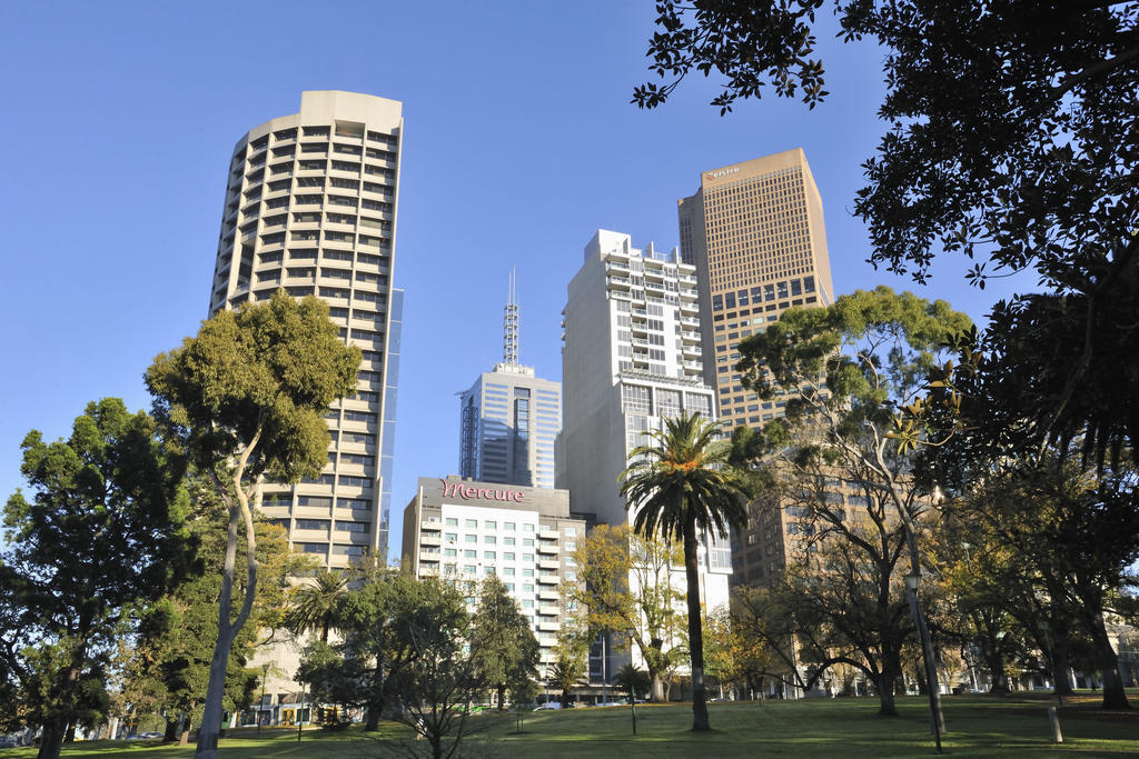 Hotel Mercure Melbourne Treasury Gardens Exterior foto